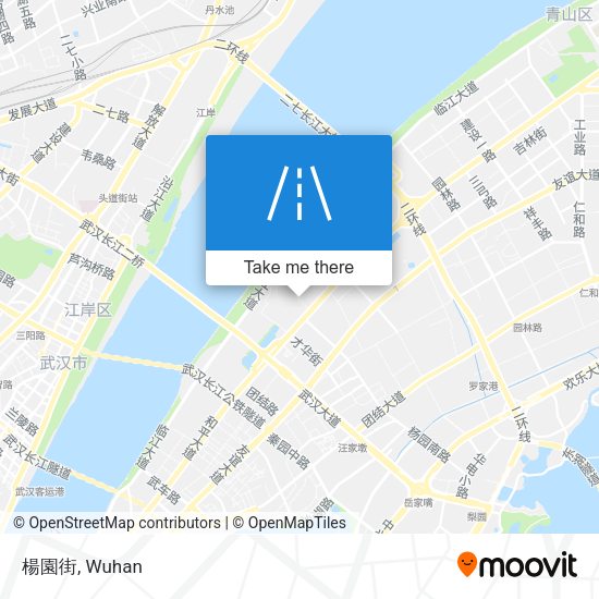 楊園街 map
