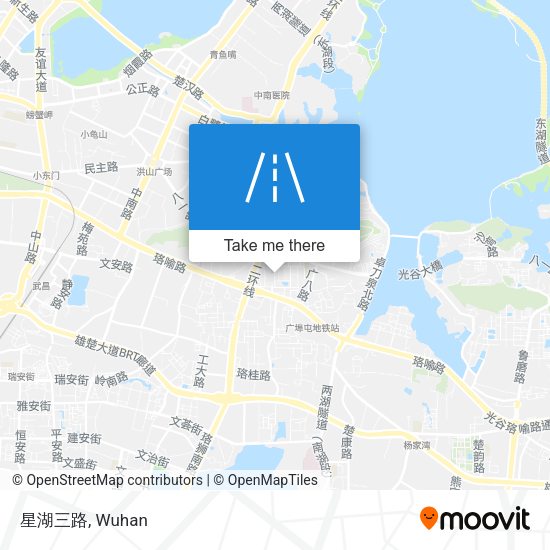 星湖三路 map