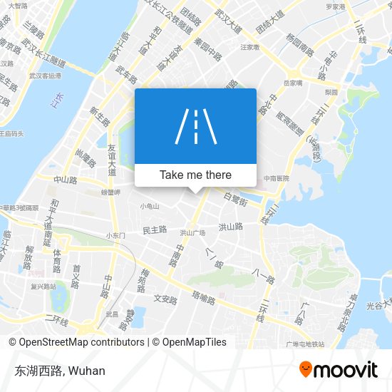 东湖西路 map