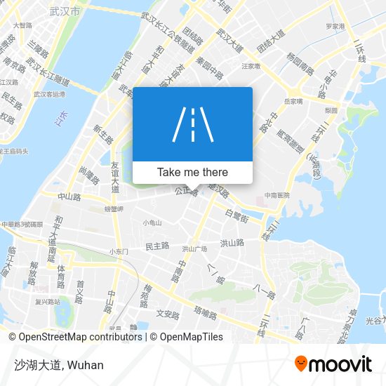 沙湖大道 map