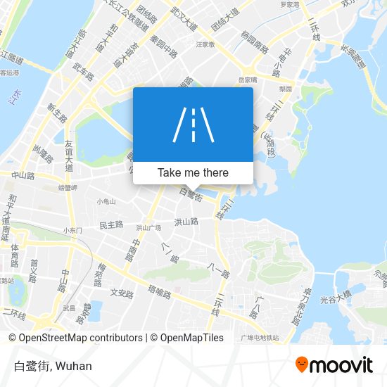 白鹭街 map