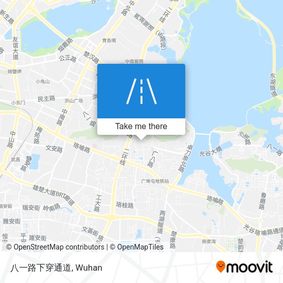 八一路下穿通道 map