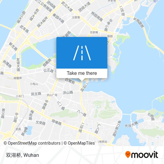 双湖桥 map