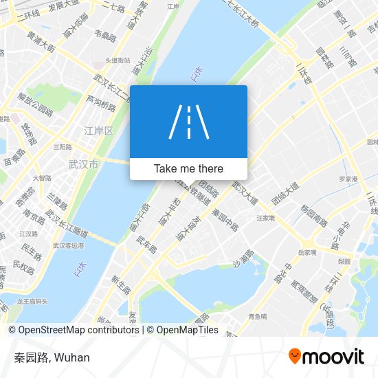 秦园路 map