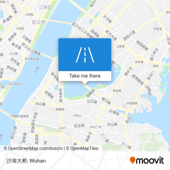 沙湖大桥 map