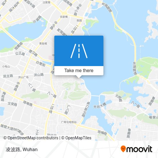 凌波路 map