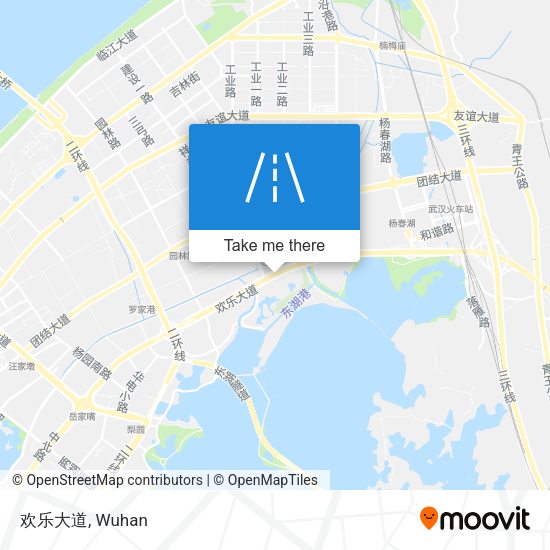 欢乐大道 map