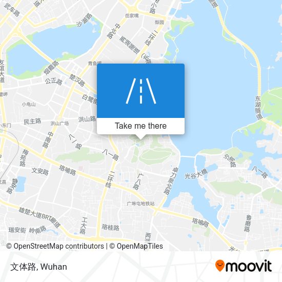 文体路 map