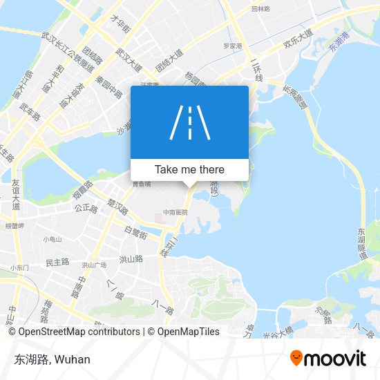 东湖路 map