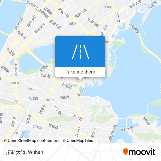 拓新大道 map