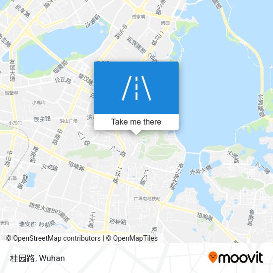 桂园路 map