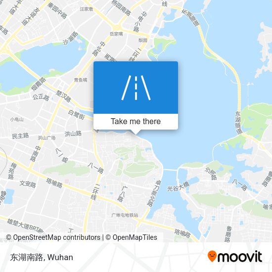 东湖南路 map