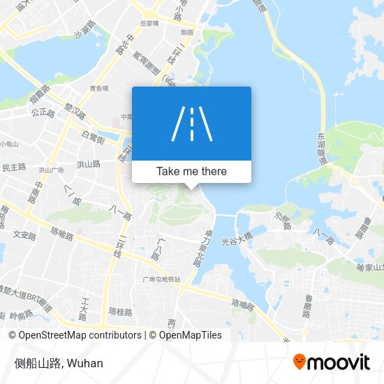 侧船山路 map