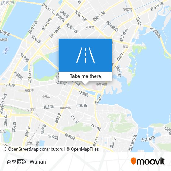 杏林西路 map