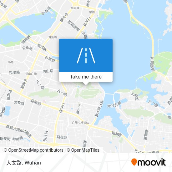 人文路 map