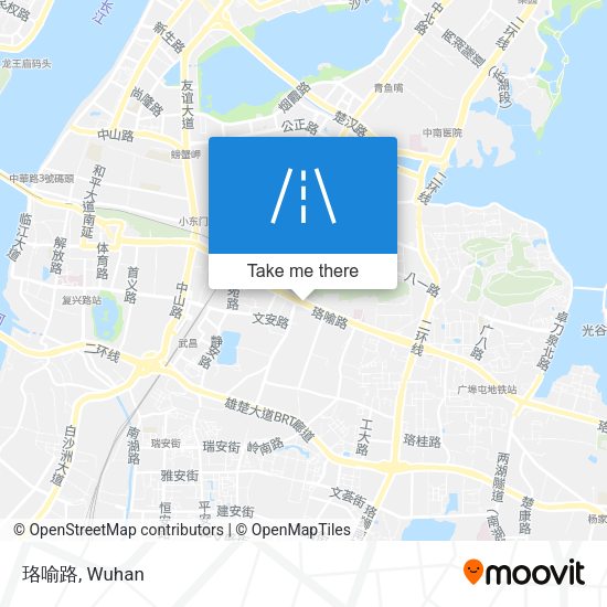 珞喻路 map