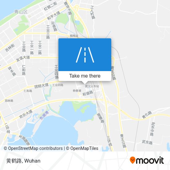 黄鹤路 map