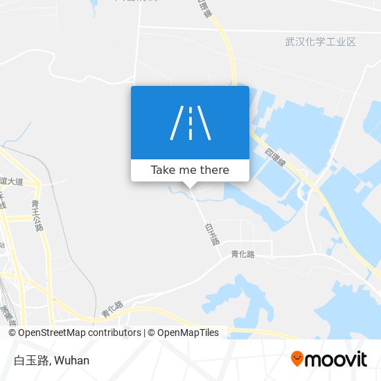 白玉路 map