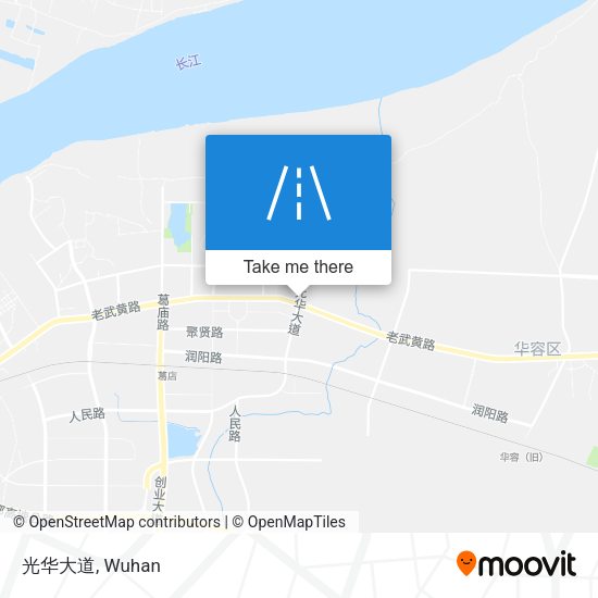 光华大道 map