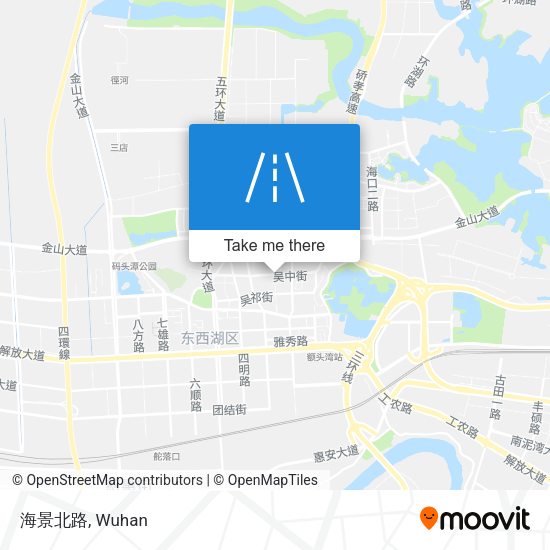 海景北路 map