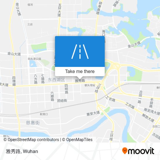 雅秀路 map