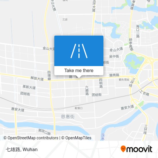 七雄路 map