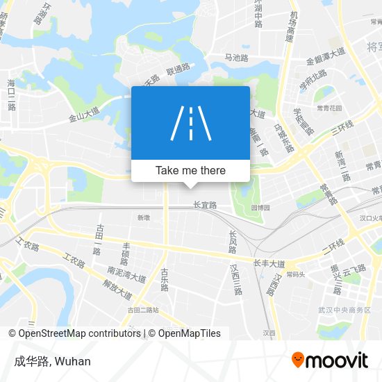 成华路 map