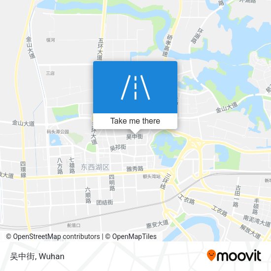 吴中街 map