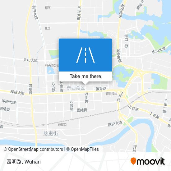 四明路 map