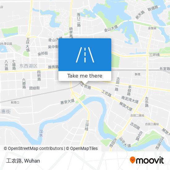 工农路 map