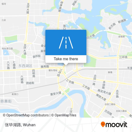 张毕湖路 map