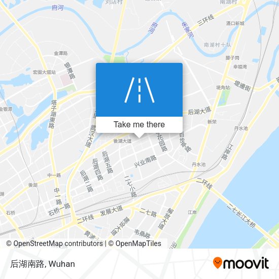 后湖南路 map