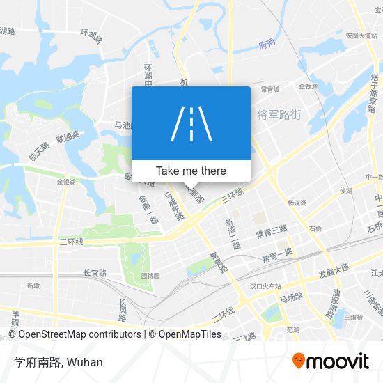 学府南路 map