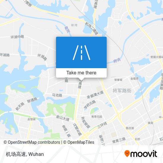 机场高速 map