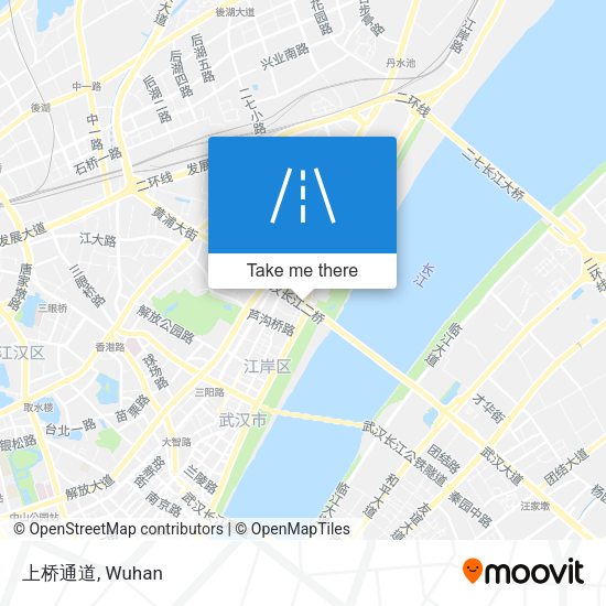 上桥通道 map