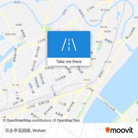 百步亭花园路 map
