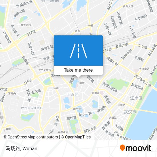 马场路 map