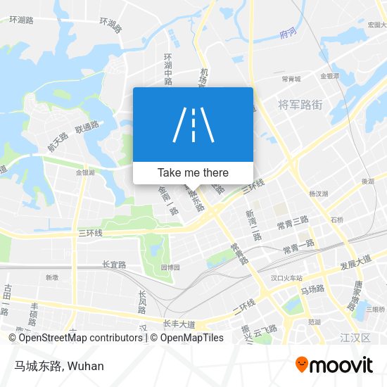 马城东路 map
