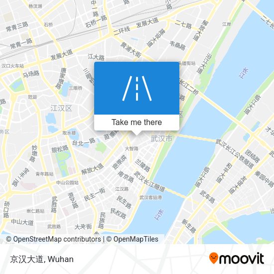 京汉大道 map