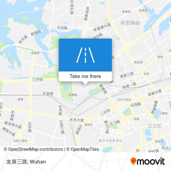 发展三路 map