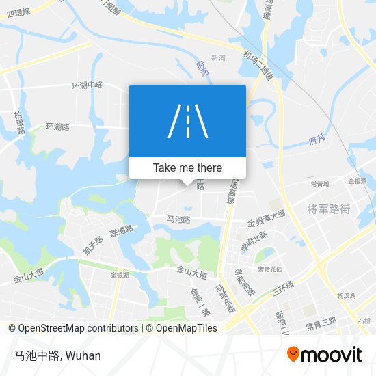马池中路 map