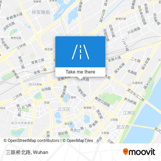 三眼桥北路 map