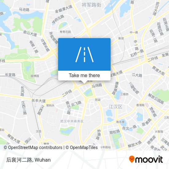 后襄河二路 map