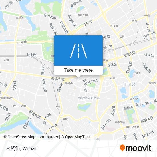 常腾街 map