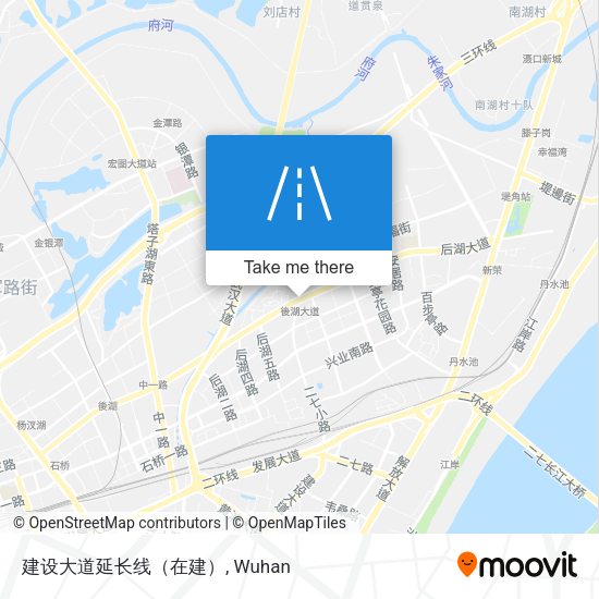 建设大道延长线（在建） map