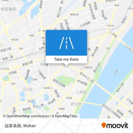 赵家条路 map
