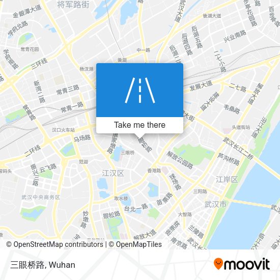 三眼桥路 map