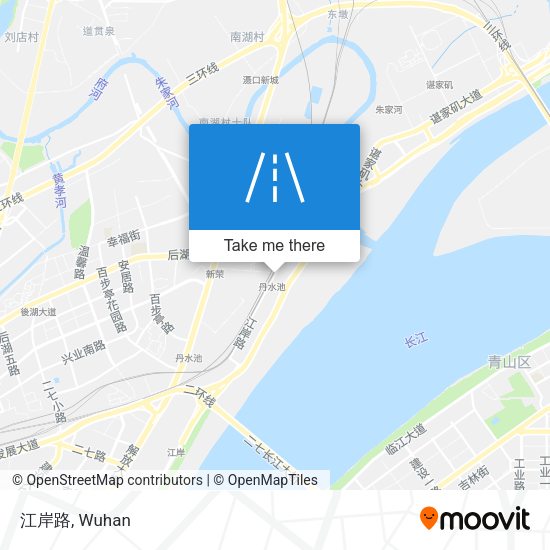 江岸路 map