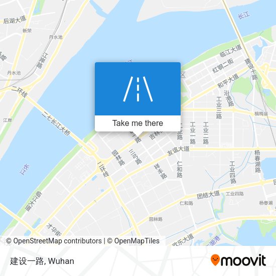 建设一路 map