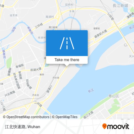 江北快速路 map